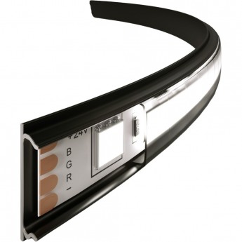 Гибкий алюминиевый профиль ELEKTROSTANDARD LL-2-ALP012 для светодиодной ленты черный