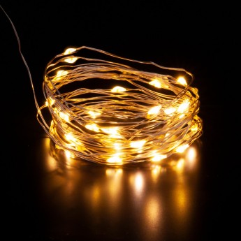 Гирлянда нить ELEKTROSTANDARD РОСА теплый белый 10м IP20 Гирлянда нить ELEKTROSTANDARD РОСА теплый белый 10м IP20