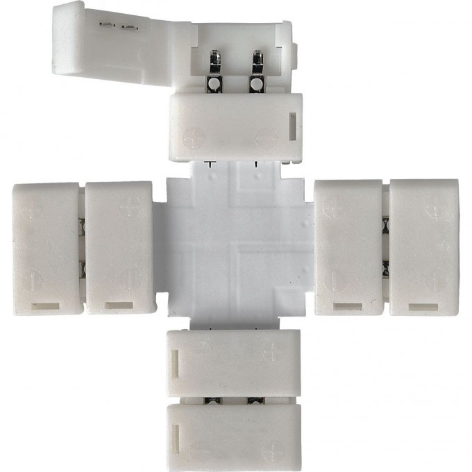Коннектор X-образный для одноцветной светодиодной ленты ELEKTROSTANDARD 5050 (5 шт) a038803