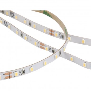 Лента светодиодная ELEKTROSTANDARD 24V 24W 240LED 2835 IP20 холодный белый 5м Лента светодиодная ELEKTROSTANDARD 24V 24W 240LED 2835 IP20 холодный белый 5м