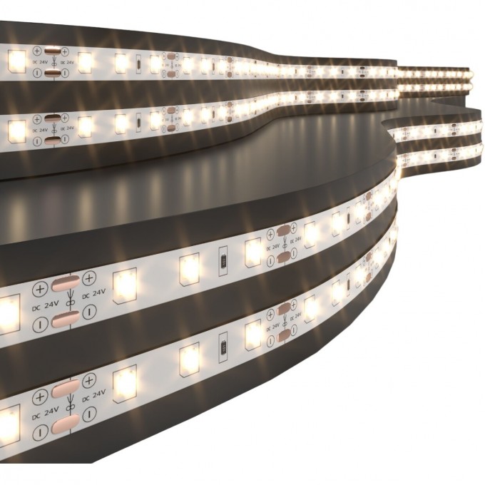 Лента светодиодная ELEKTROSTANDARD 24V 4,8W 60LED 2835 IP20 теплый белый 5м a052953