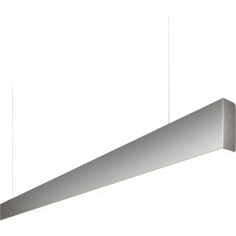 Линейный светодиодный подвесной односторонний светильник ELEKTROSTANDARD 101-200-30-128 128см 25Вт 6500К серебряный