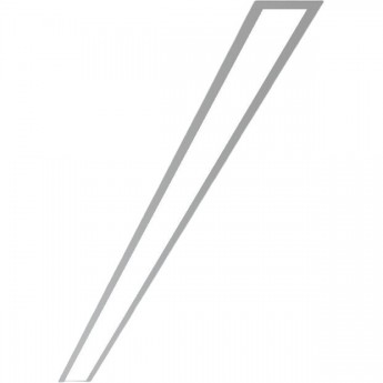 Линейный светодиодный встраиваемый светильник ELEKTROSTANDARD 78см 15W 4200К черный матовый