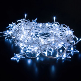 Новогодняя гирлянда ELEKTROSTANDARD бахрома белый 3*0,6м IP65