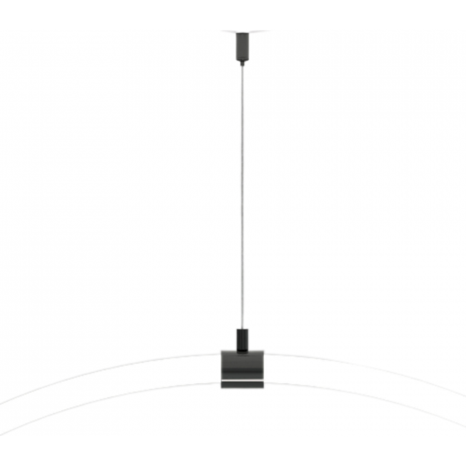 Подвесной трос для круглого гибкого неона ELEKTROSTANDARD FULL LIGHT FL 2830 черный 2м a063441