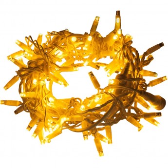 Праздничная гирлянда нить ELEKTROSTANDAR 400-102 теплый белый с эффектом мерцания 20м