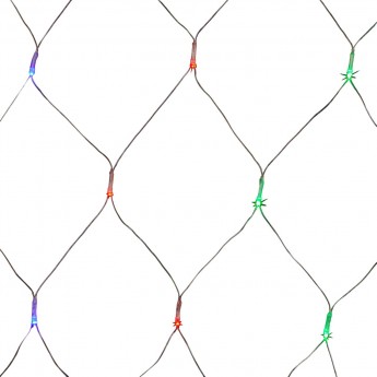 Праздничная гирлянда сеть ELEKTROSTANDAR 300-001 мульти 1,5*1,5м