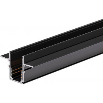 Шинопровод встраиваемый ELEKTROSTANDARD SLIM MAGNETIC под ГКЛ 9,5мм черный 2м 85209/00