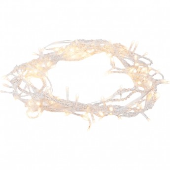 Светодиодная гирлянда занавес ELEKTROSTANDAR 200-001 теплый белый 1,5*1м