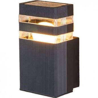 Уличный настенный светильник ELEKTROSTANDARD 1450 TECHNO черный Уличный настенный светильник ELEKTROSTANDARD 1450 TECHNO черный