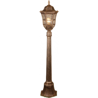 Уличный светильник на столбе ELEKTROSTANDARD DORADO F GL1013F черное золото Уличный светильник на столбе ELEKTROSTANDARD DORADO F GL1013F черное золото