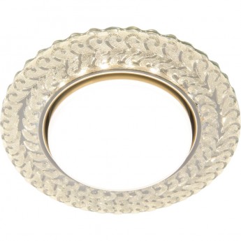 Встраиваемый точечный светильник с LED подсветкой ELEKTROSTANDARD 3027 GX53 CL прозрачный Встраиваемый точечный светильник с LED подсветкой ELEKTROSTANDARD 3027 GX53 CL прозрачный