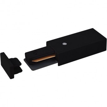 Ввод питания и заглушка торцевая для однофазного шинопровода ELEKTROSTANDARD TRP-1-1-BK черный