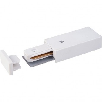 Ввод питания и заглушка торцевая для однофазного шинопровода ELEKTROSTANDARD TRP-1-1-WH белый